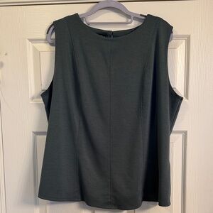 Chic Olive Green Sleeveless Tank Top